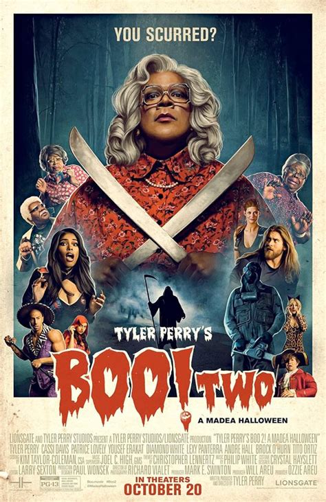 <b>Madea</b> and friends scare up big laughs on a hell-arious journey to rescue her niece from a haunted campground in this screamingly funny follow-up to Tyler Perry's comedy hit. . Madea boo 2 123movies